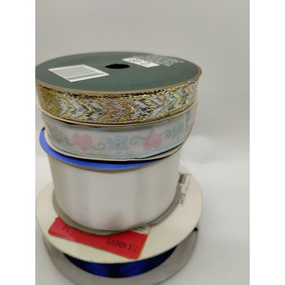 Lot of Craft 13 Lace Ribbon Trim Spools for Crafting Sewing Junk Journal Etc - Picture 6 of 15